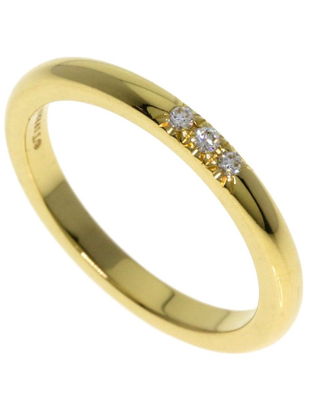 Tiffany & Co Forever Diamond Ring 18k Yellow Gold